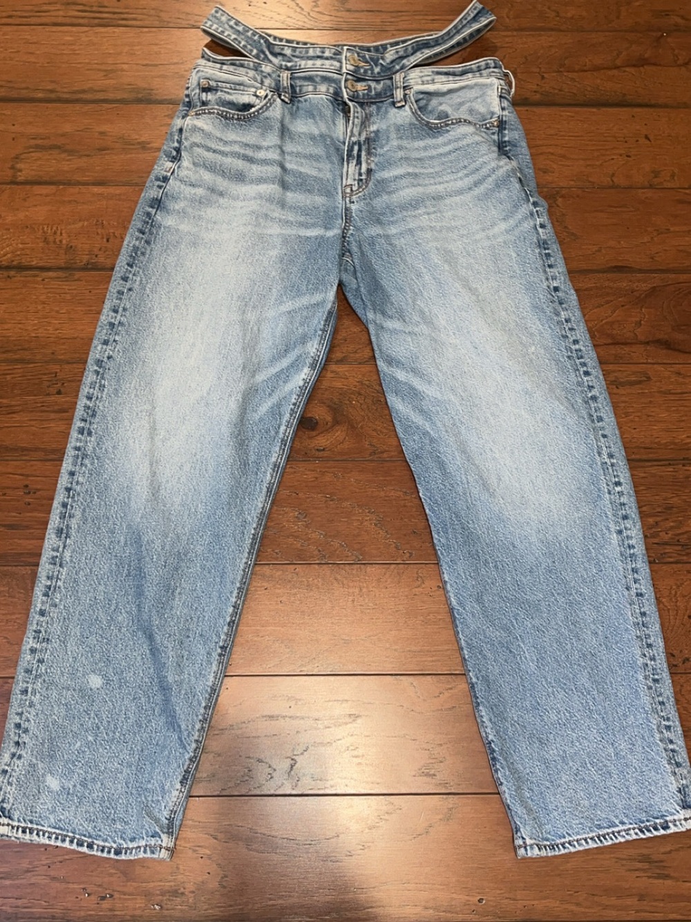 Light Blue women’s Relaxed Fit Jeans